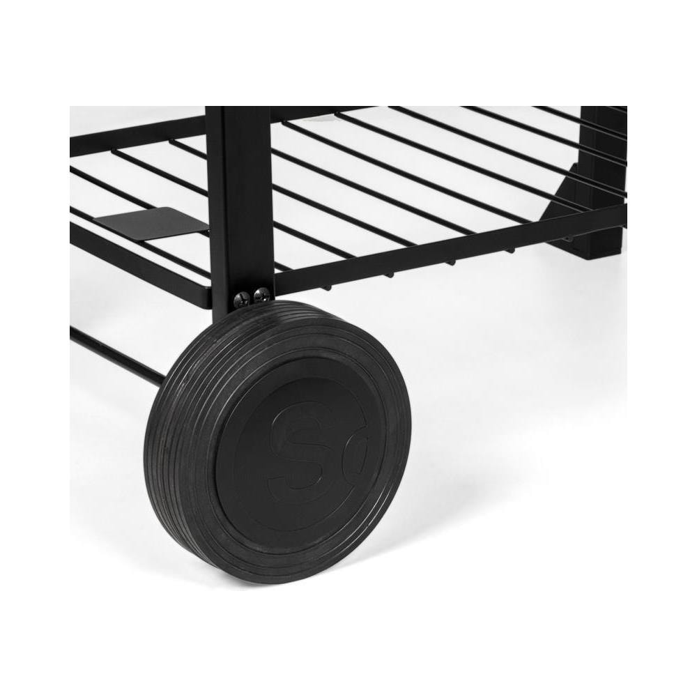 Griglia a Gas Pampluna 2 Bruciatori Potenza 5,3 kW Colore Nero /Inox - Foto 6