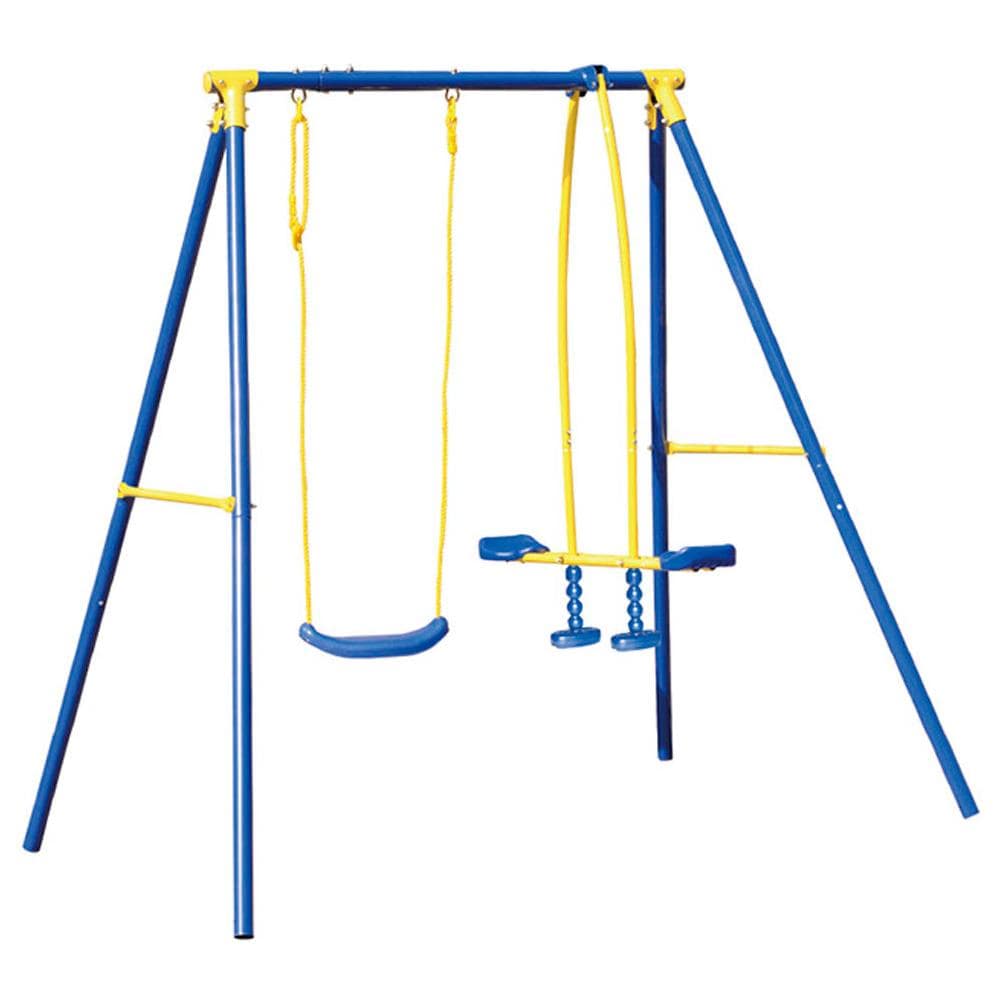 Altalena Da Giardino Per Bambini Con Due Giochi - Foto 6