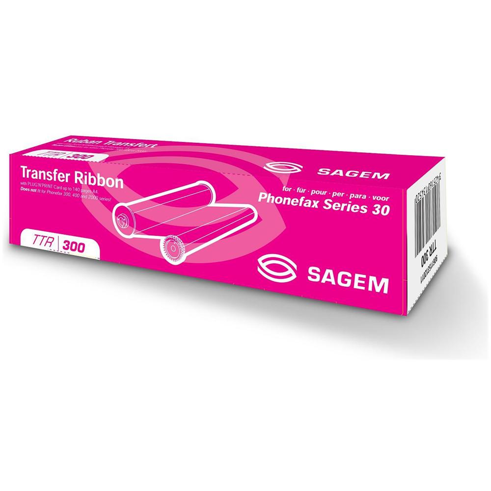 Nastro Sagem TTR300 - Nero - Trasferimento termico - 140 pagina - Foto 3