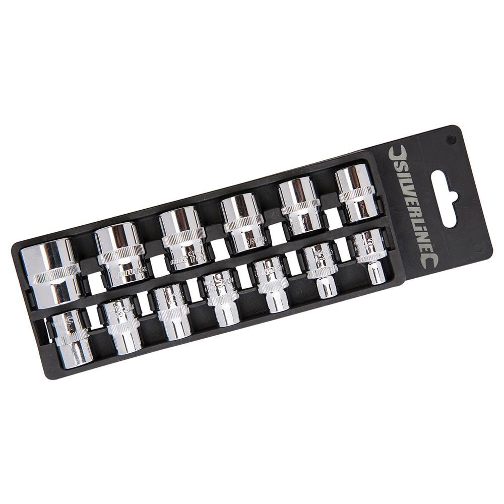 868518 Set Di Chiavi A Bussola 3/8'' Metriche 13 P. zi 6 - 21 Mm - Foto 1