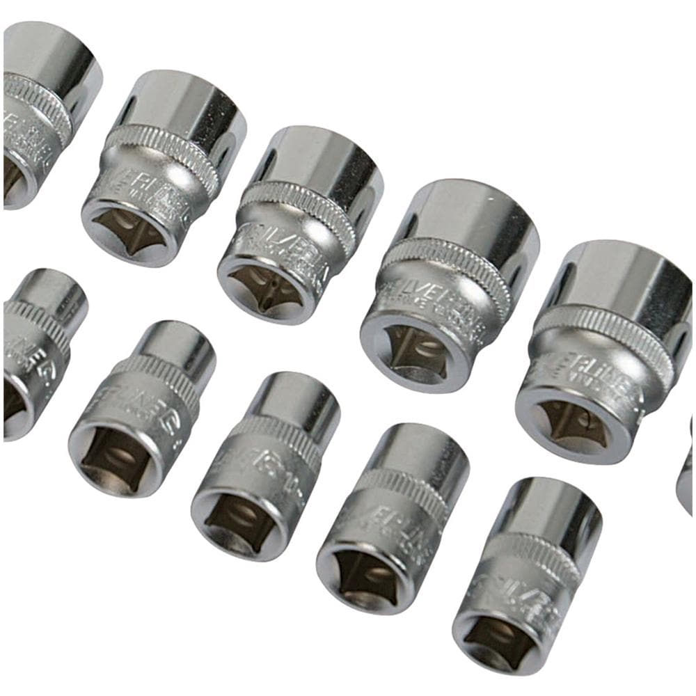 868518 Set Di Chiavi A Bussola 3/8'' Metriche 13 P. zi 6 - 21 Mm - Foto 2