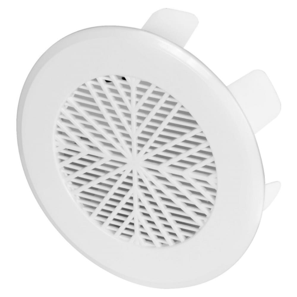 Bianca Plastica 7898mm Condotto Aria Costume Finale Ventilazione Griglia - Foto 1