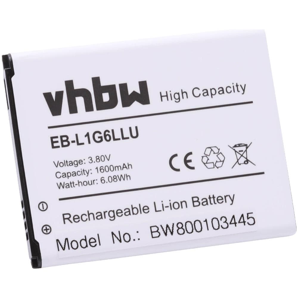 Li-ion Batteria 1600mah (3.7v) Compatibile Con Samsung Galaxy S3 Neo Telefono, Smartphone Sostituisce Eb-l1g6llu, Eb-l1g6lluc. - Foto 1