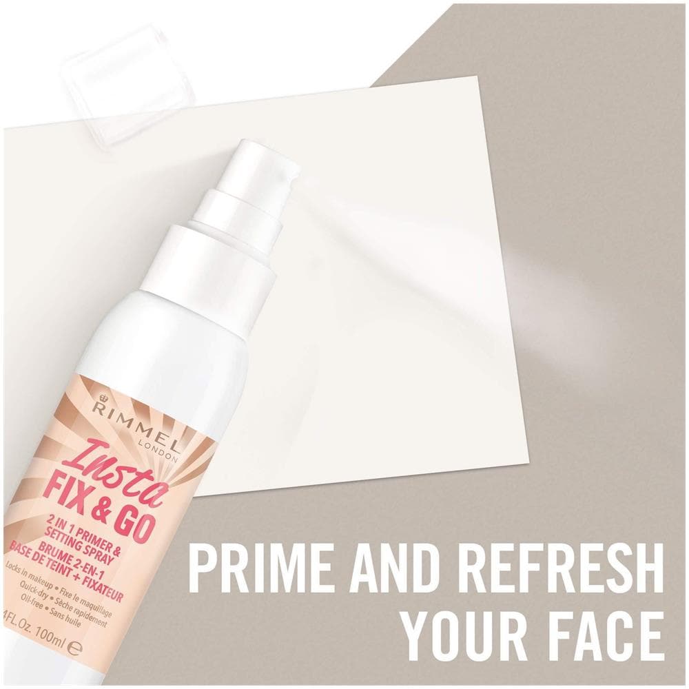 Lasting Finish Fix & Go 2 in 1 Primer e spray fissante Volume 100ml - Foto 4