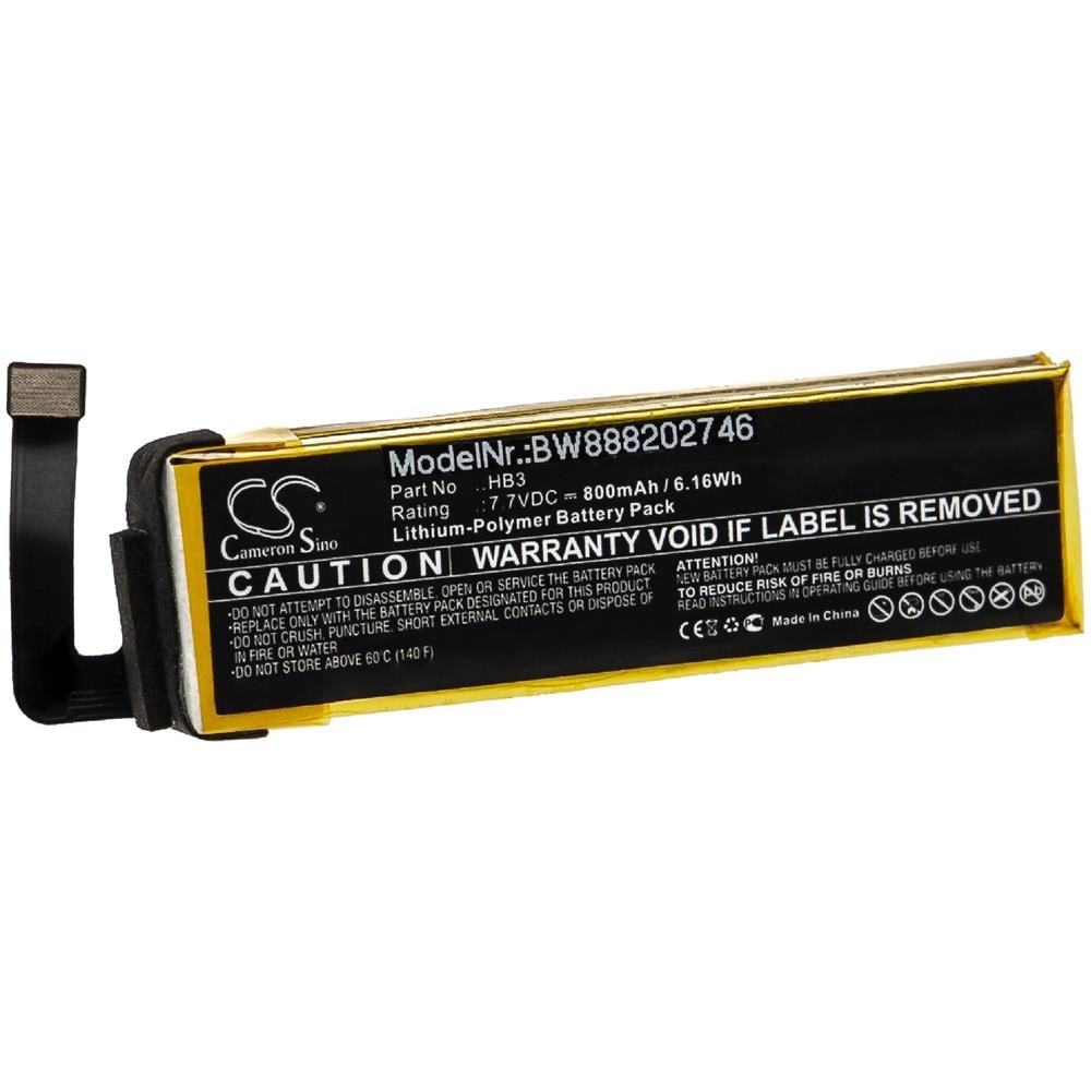 vhbw batteria compatibile con Samsung Digimax L201, L301, L70, L83t, NV10, NV15, NV20 fotocamera digitale DSLR (500mAh, 3,7V, Li-Ion