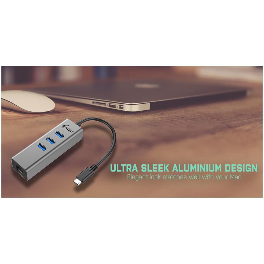 C31METALG3HUB USB 3.0 (3.1 Gen 1) Type-C 5000Mbit / s Grigio perno e concentratore - Foto 2