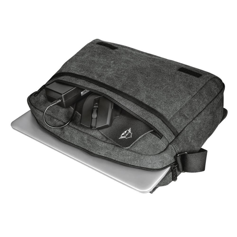 Borsa GXT 1260 Yuni per Notebook fino a 15.6" in Tela Colore Nero e Grigio - Foto 6
