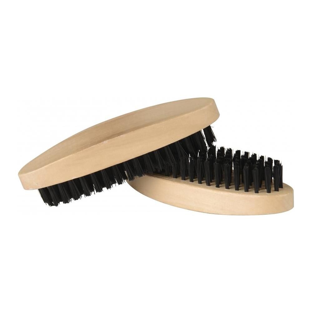 Spazzola Per Lucido Da Scarpe 12,5 Cm Marrone Legno 2 Pezzi - Foto 1