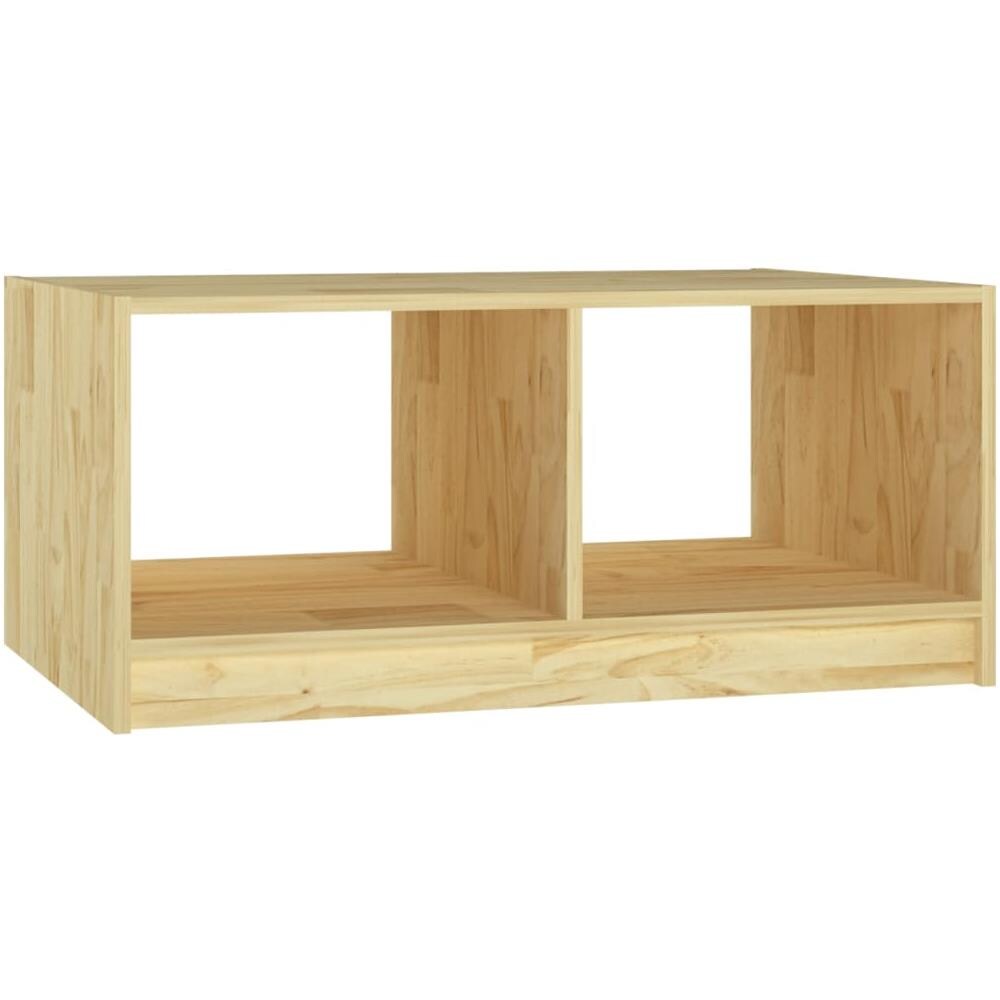Tavolino da Salotto 75x50x33,5 cm Legno Massello di Pino - Foto 2