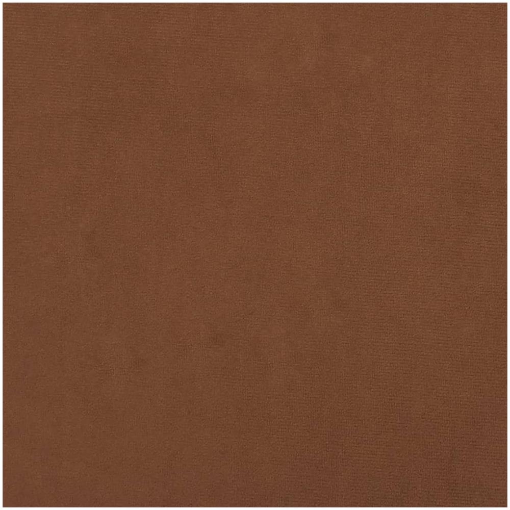 Sgabello Rotondo Con Contenitore Marrone In Velluto - Foto 3