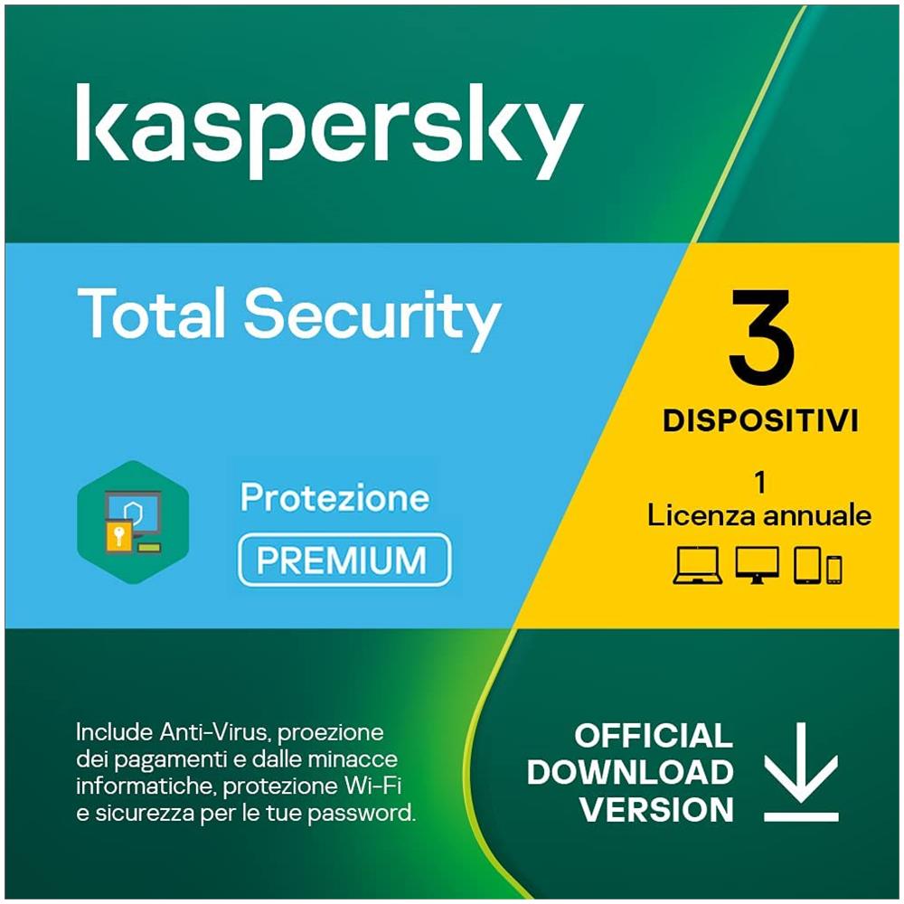 Total Security 2025 | 3 Dispositivi | 1 Anno | Pc / Mac / Android | Codice D'attivazione Via Email - Foto 1