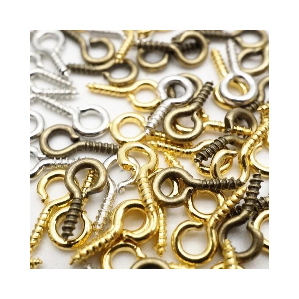 Perni Con Occhiello A Vite Piccoli, Confezione Da 200 Silver - Foto 5