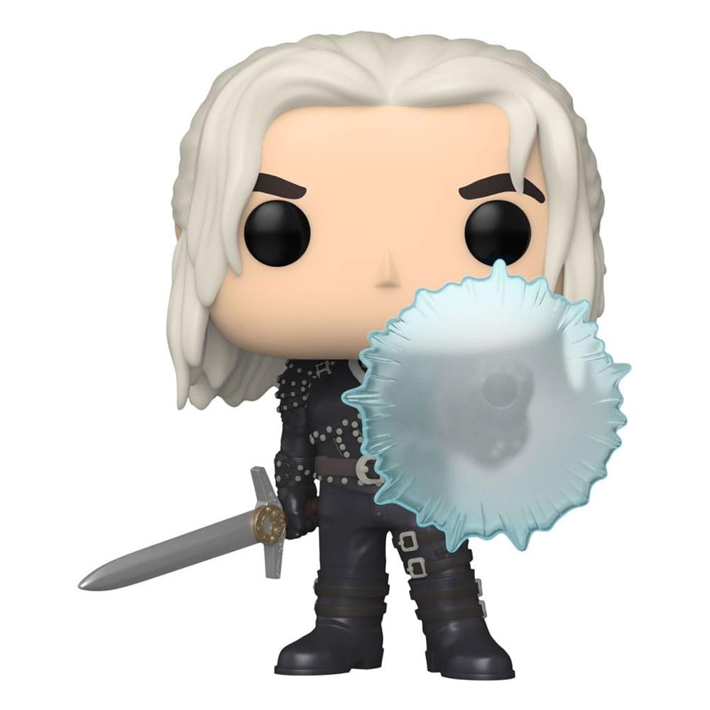 The Witcher Pop! Tv Vinyl Figure Geralt (shield) 9 Cm - Foto 1