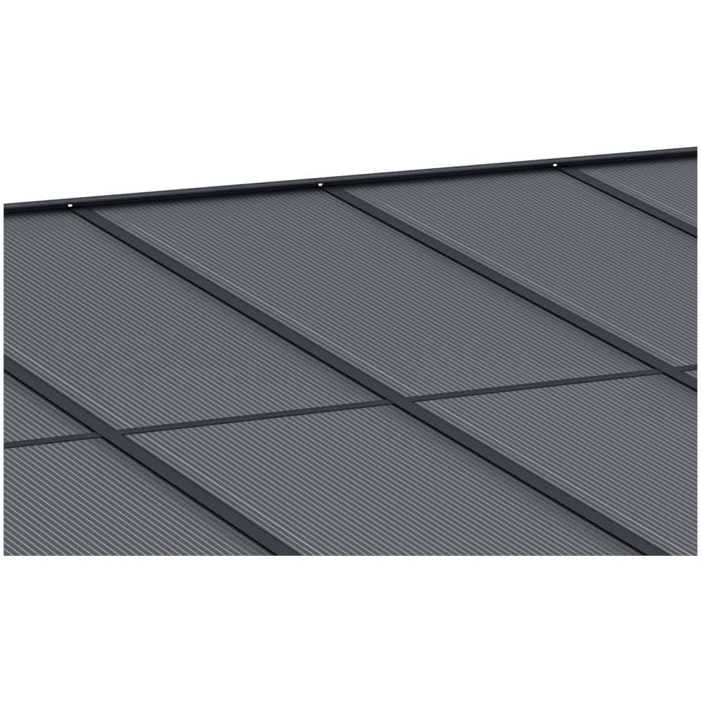 Tettoia Per Terrazza, Auto Addossata Kleo 450l300 Alluminio Grigio - Foto 2