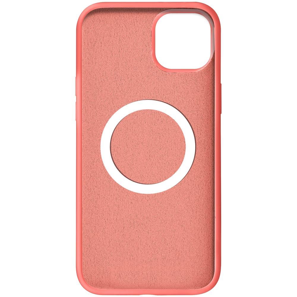 Cover Magsafe Per Iphone 15 Plus Silicone Soft-touch Mag Cover Corallo - Foto 2