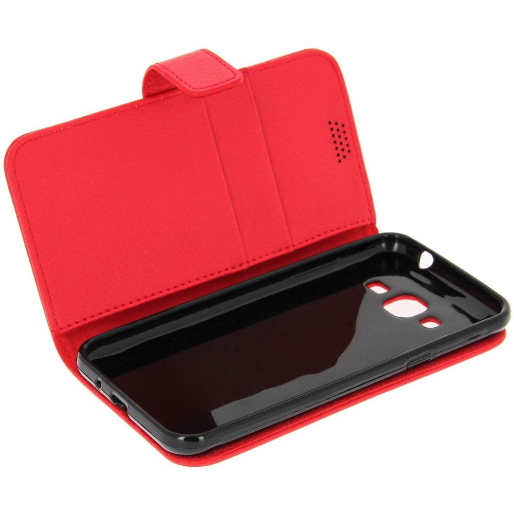 Custodia Portafoglio Stand Case Per Samsung Galaxy J3 - Rossa - Foto 1