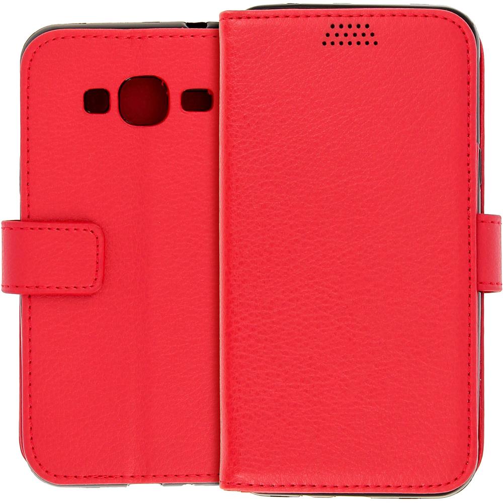 Custodia Portafoglio Stand Case Per Samsung Galaxy J3 - Rossa - Foto 2