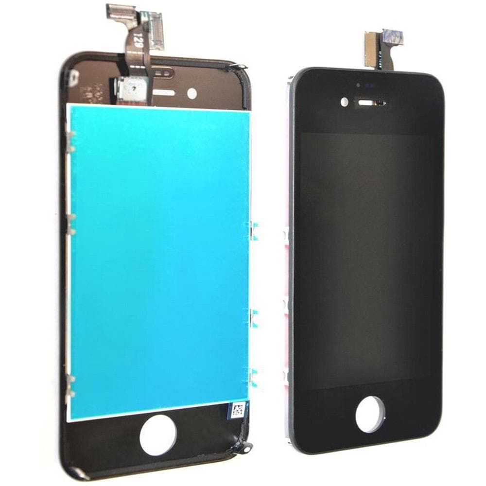 Touch Screen Lcd Display Retina Vetro Schermo + Frame Per Apple Iphone 4 4g Nero - Foto 1