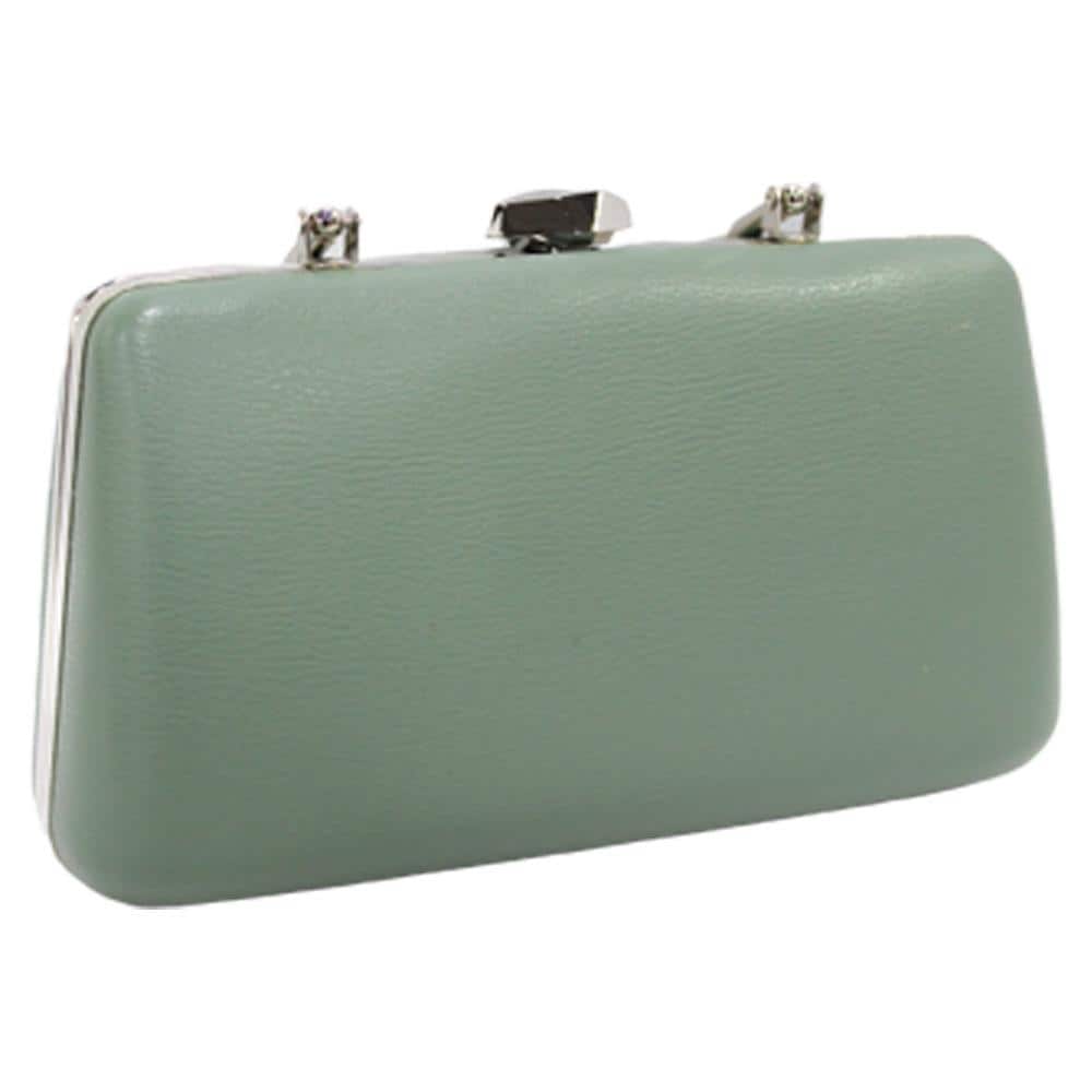 Pochette in ecopelle e catene colore giallo e argento - Chic Ad Hoc