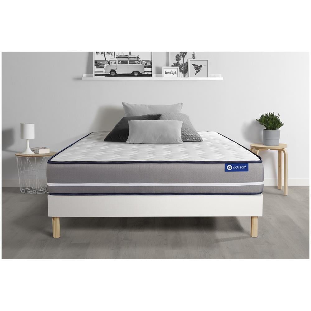 Kit Rete E Materasso Matrimoniale Actilatex Pur 150x200cm - Spessore : 20cm - Lattice E Memory Foam - Rigido - Foto 2