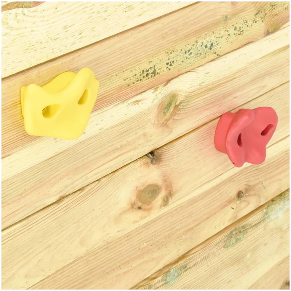 Struttura di Arrampicata 240x100x170cm Legno di Pino Impregnato - Foto 2