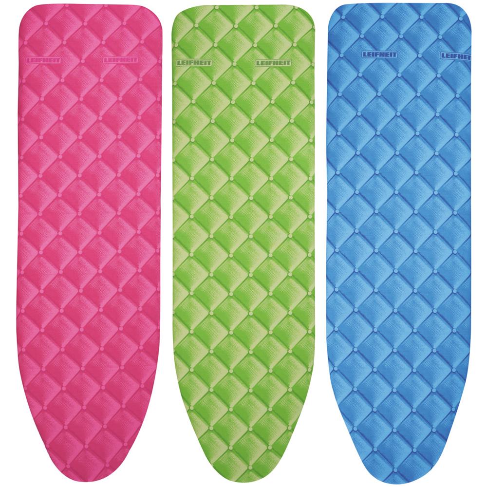 Cotton Comfort S / M Ironing board padded top cover Cotone Blu, Verde, Rosa - Foto 1