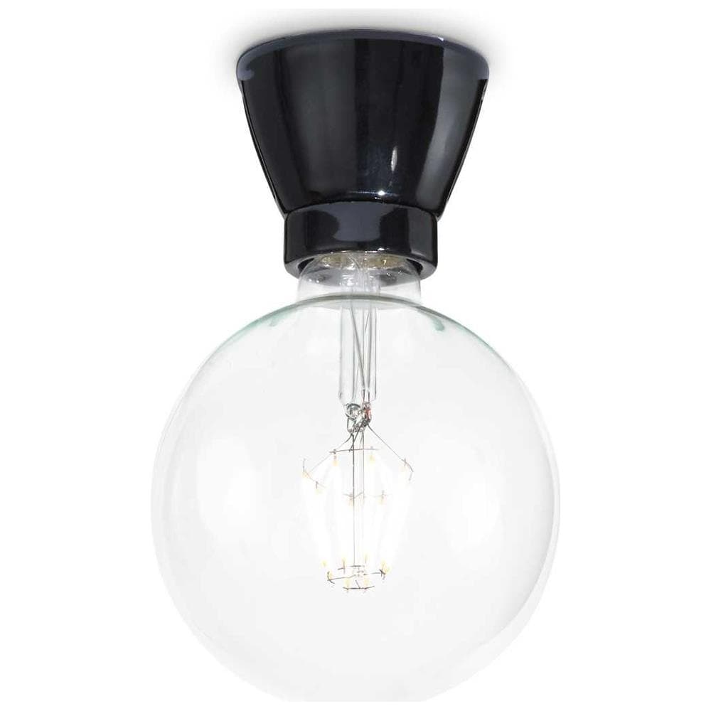 Winery Pl1 Nero Lampada Plafoniera - Ideal Lux 155142 - Foto 2