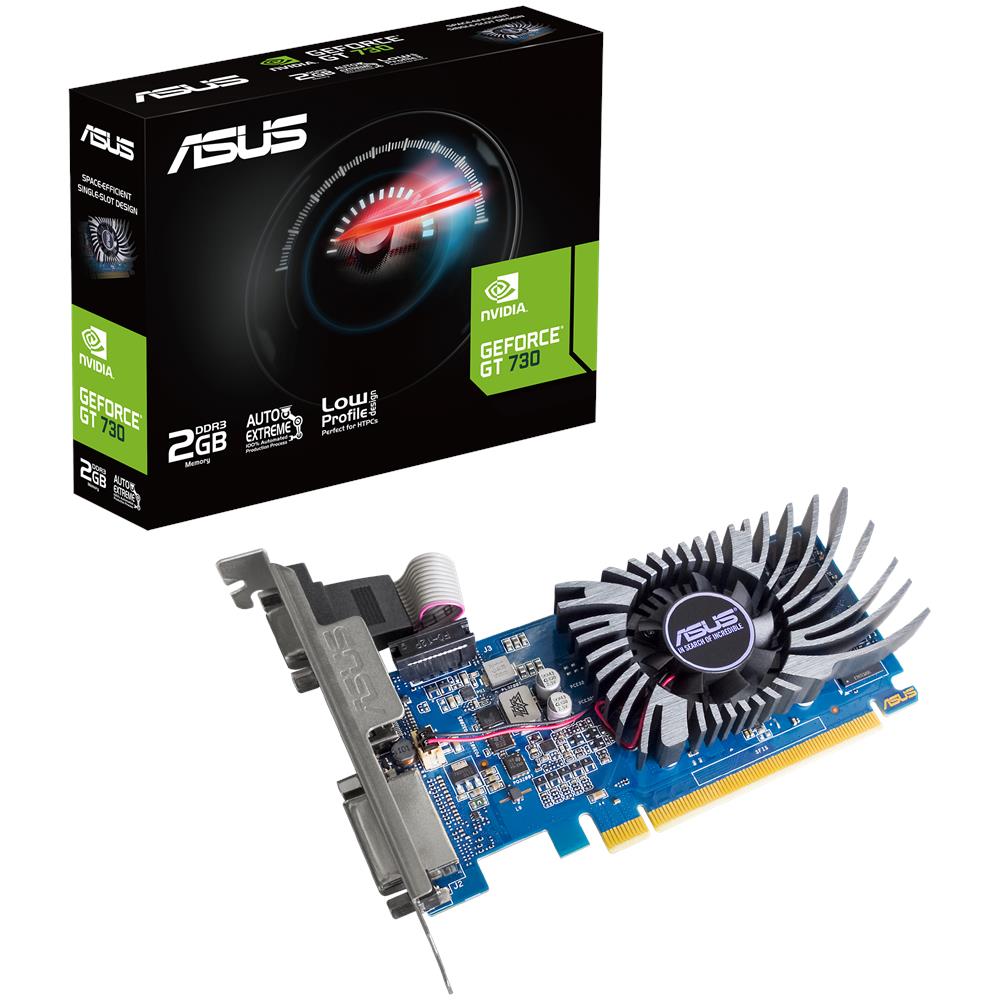 GeForce GT730 2 GB GDDR3 Pci-E 1 x DVI-D / 1 x VGA / 1 x HDMI BRK-EVO - Foto 1