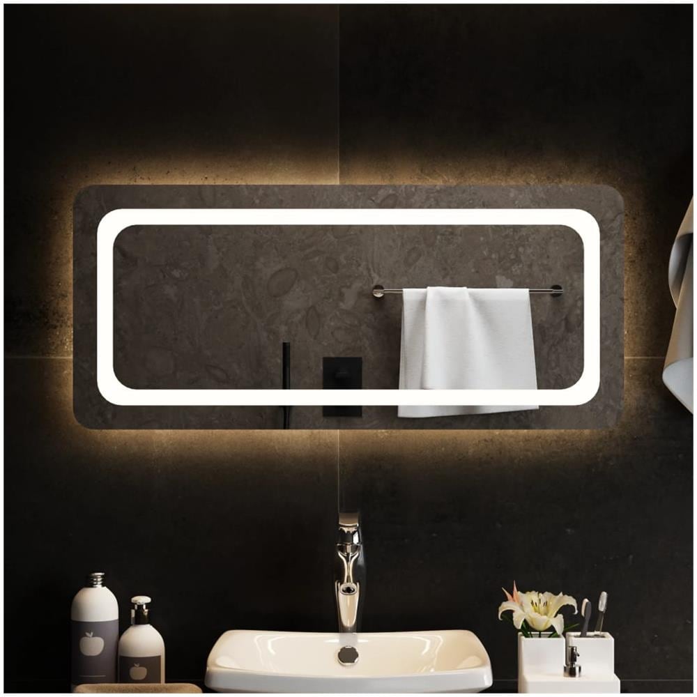 Specchio Da Bagno Con Luci Led 90x40 Cm - Foto 1