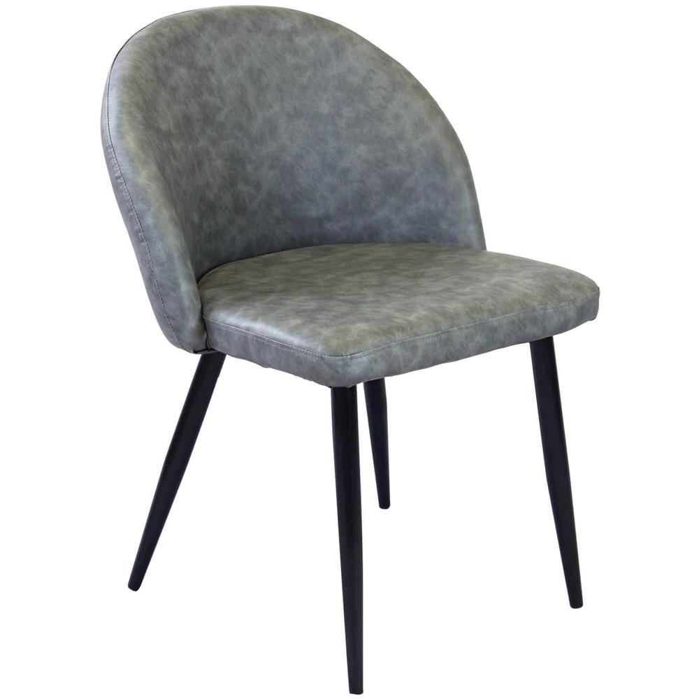 Prince - Poltrona Imbottita Per Sala Da Pranzo In Ecopelle - Foto 1