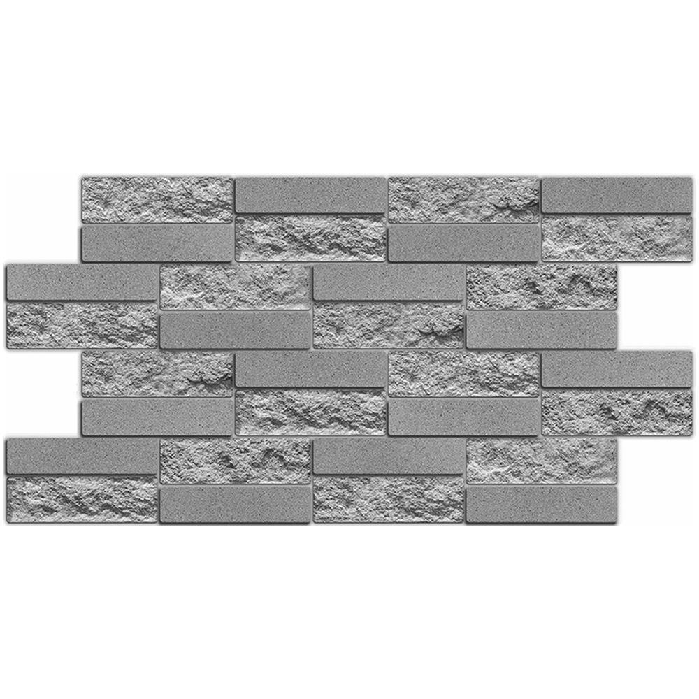 Pannelli 3d Rivestimento A Parete In Pvc Effetto Pietra, Cementine, Maioliche, Legno Realistici E Isolanti. - 9927 (mis. 980x490mm) - Foto 1