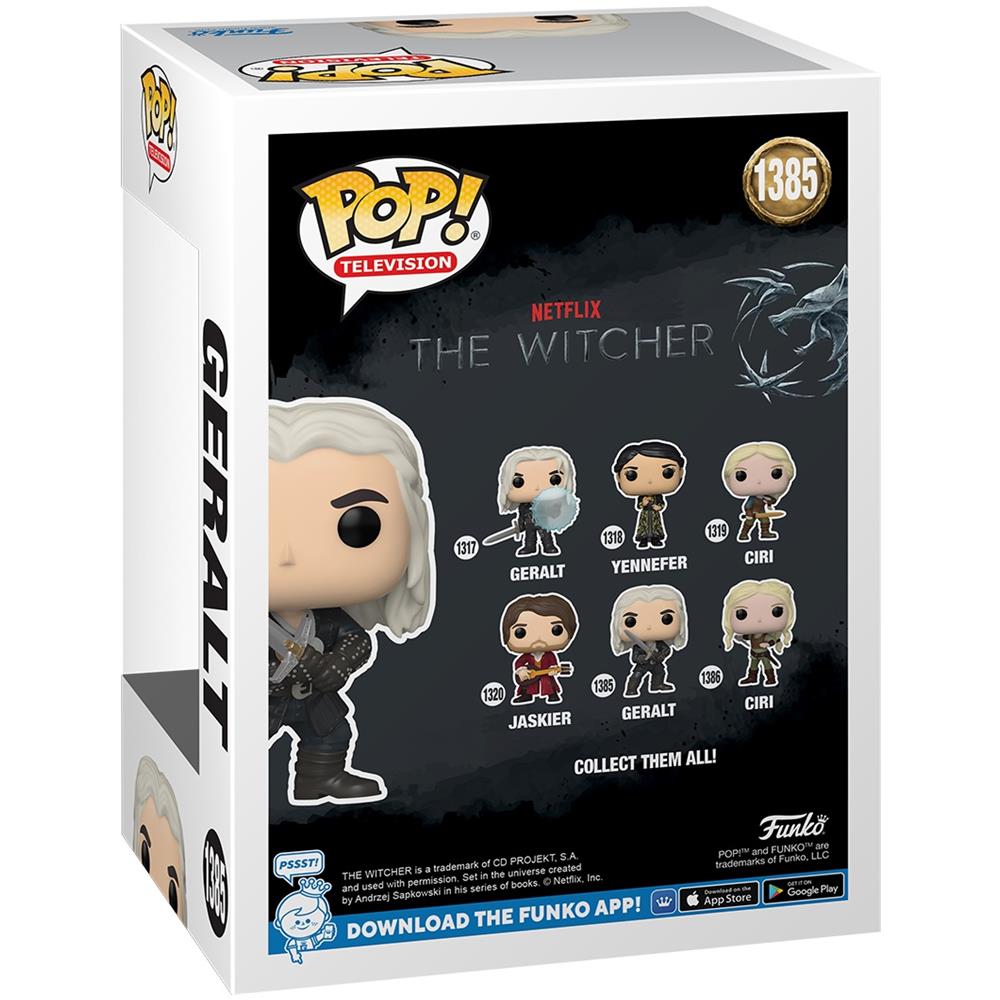 The Witcher Pop! Tv Vinyl Figure Geralt 9 Cm - Foto 2