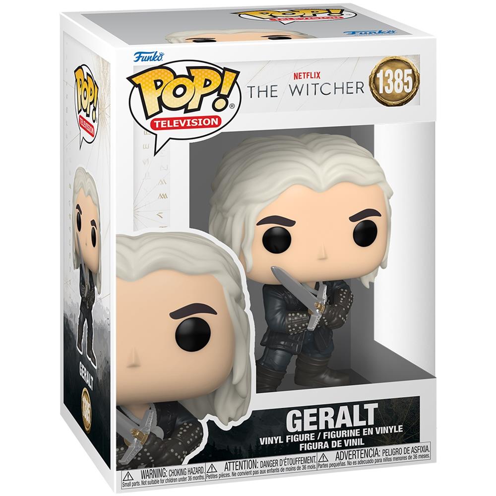 The Witcher Pop! Tv Vinyl Figure Geralt 9 Cm - Foto 4