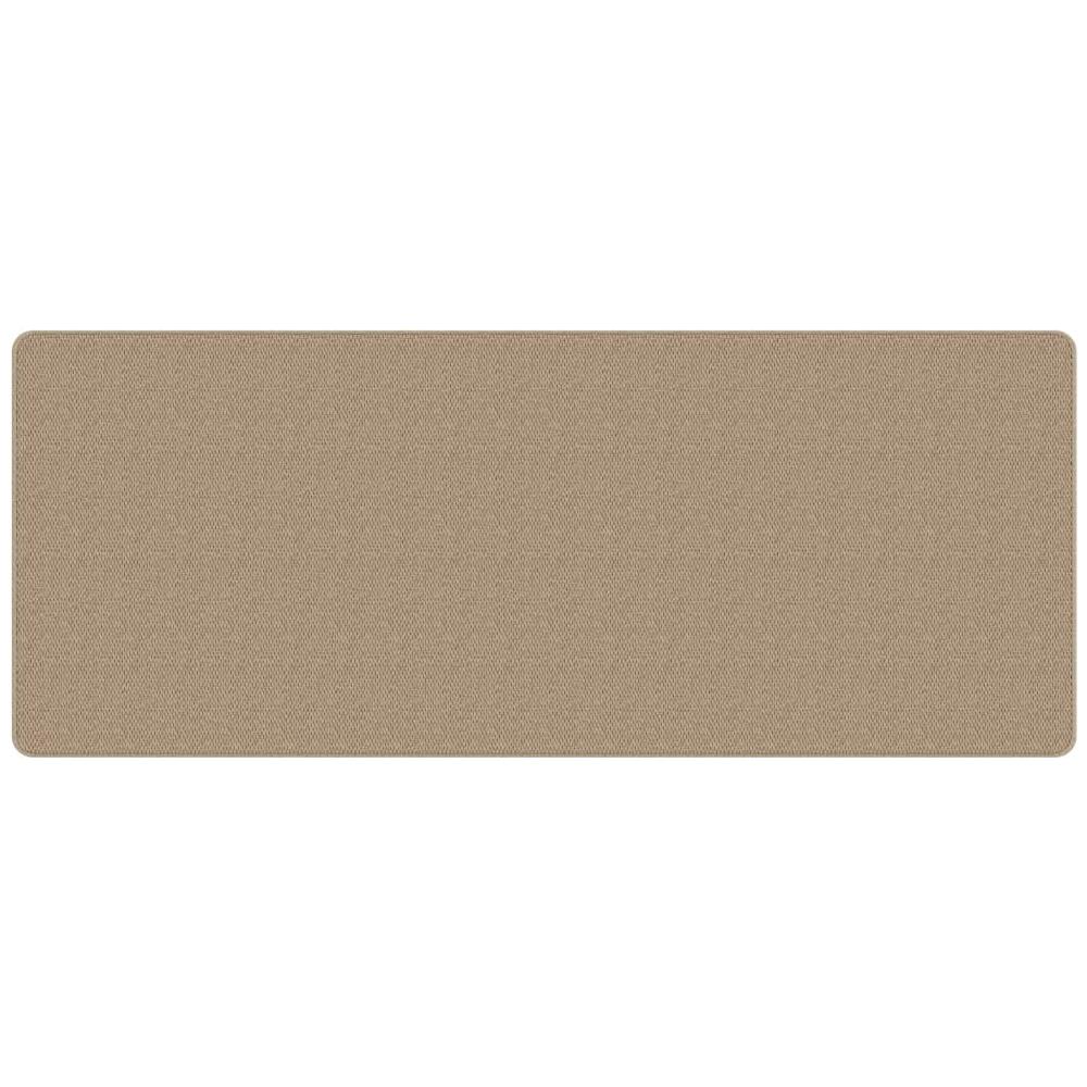 Tappeto Corsia Aspetto Sisal Sabbia 80x200 Cm - Foto 3
