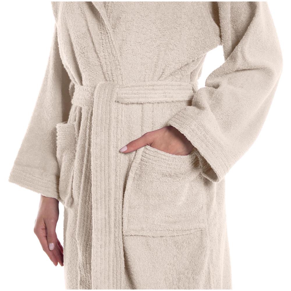 Accappatoio Con Cappuccio Spugnissima Arcobaleno In Cotone Colore Marrone Misura Ml - Foto 2