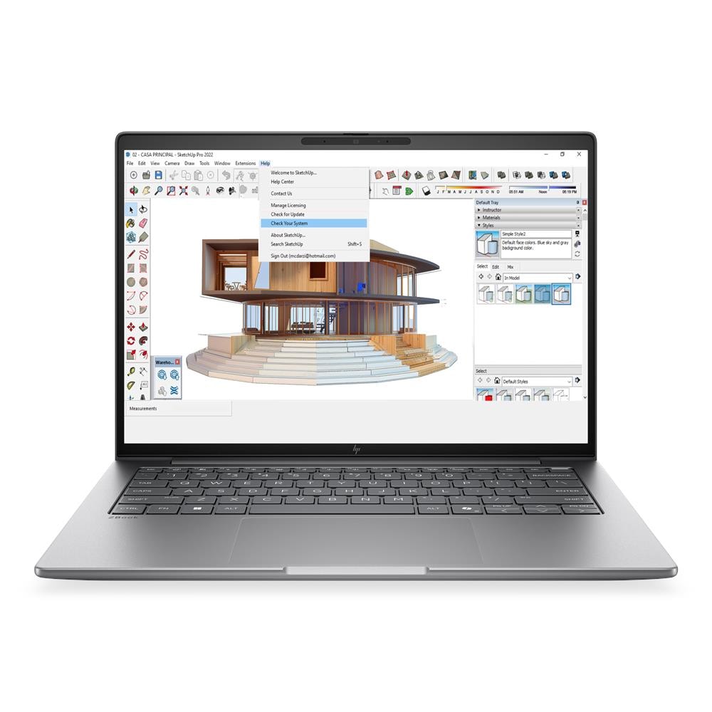 DK1M6ET laptop Copilot+ PC AMD Ryzen AI 7 PRO 35,6 cm (14") WUXGA 32 GB DDR5-SDRAM 1 TB SSD Wi-Fi 7 (802.11be) Windows 11 Pro AI Workstation, AI PC Argento - Foto 1