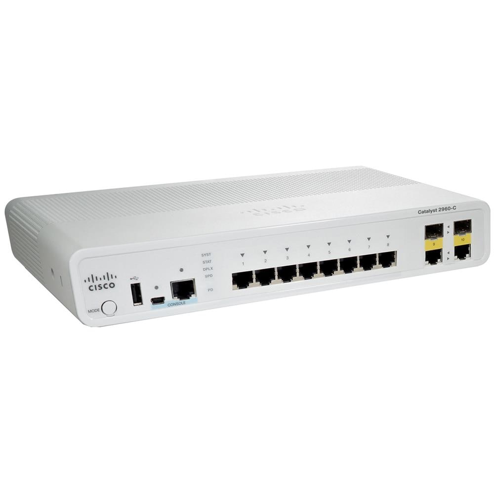 Catalyst 2960C Switch 8 Porte Fast Ethernet 10/100 + 2 SFP - Foto 1