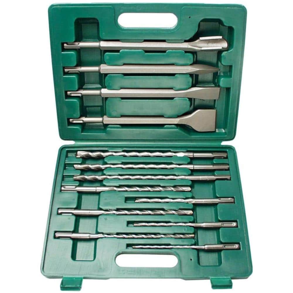 Set 13 Punte Di Trapano E Scalpelli Sds-plus 12588 - Foto 2