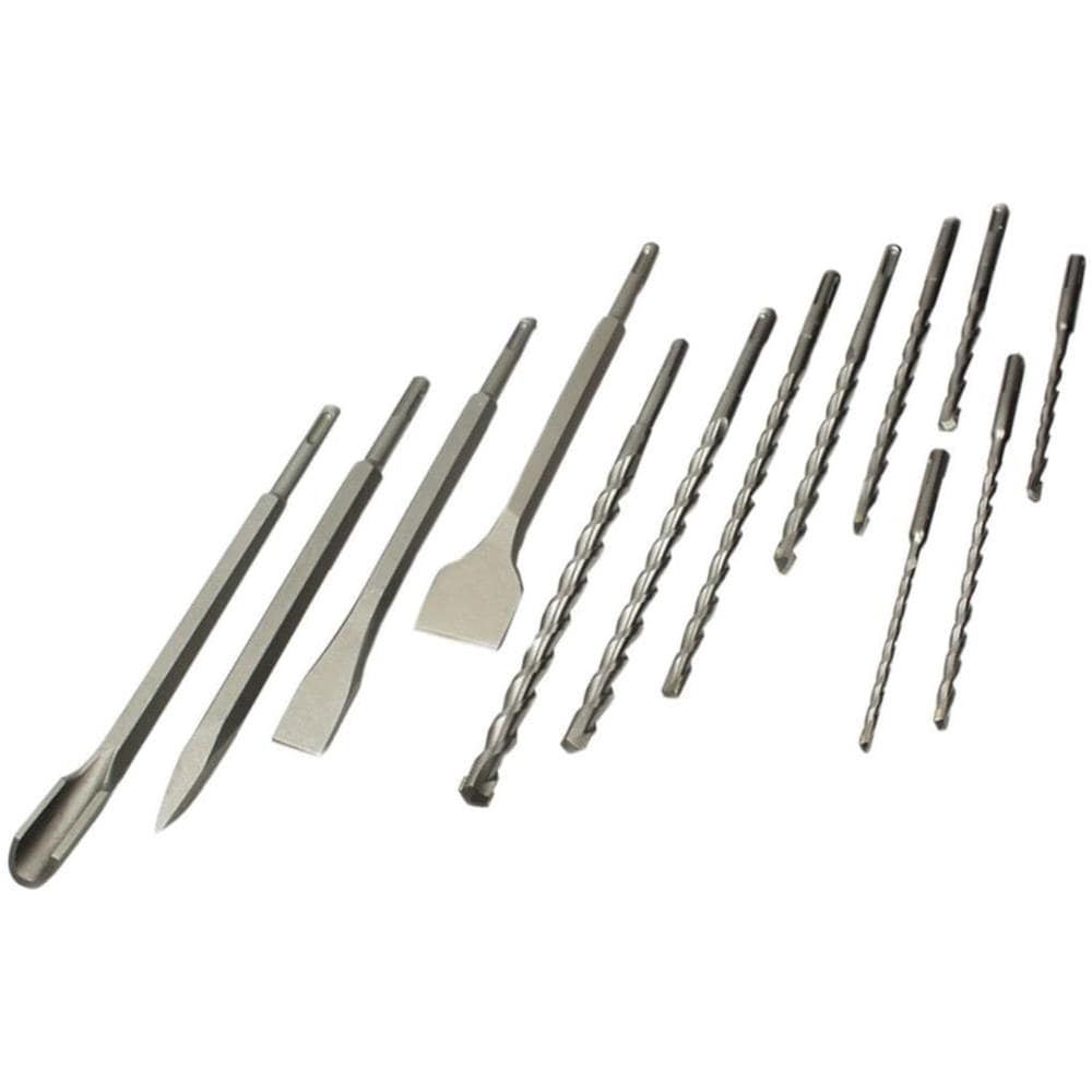 Set 13 Punte Di Trapano E Scalpelli Sds-plus 12588 - Foto 3