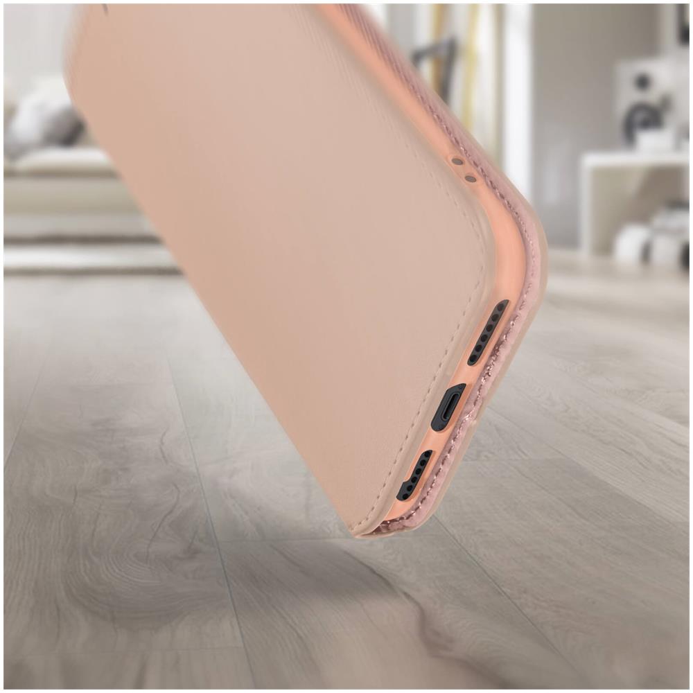 Custodia Iphone 6, 6s, 7, 8 E Se 2020 Portafoglio Funzione Supporto Video Rosa - Foto 2
