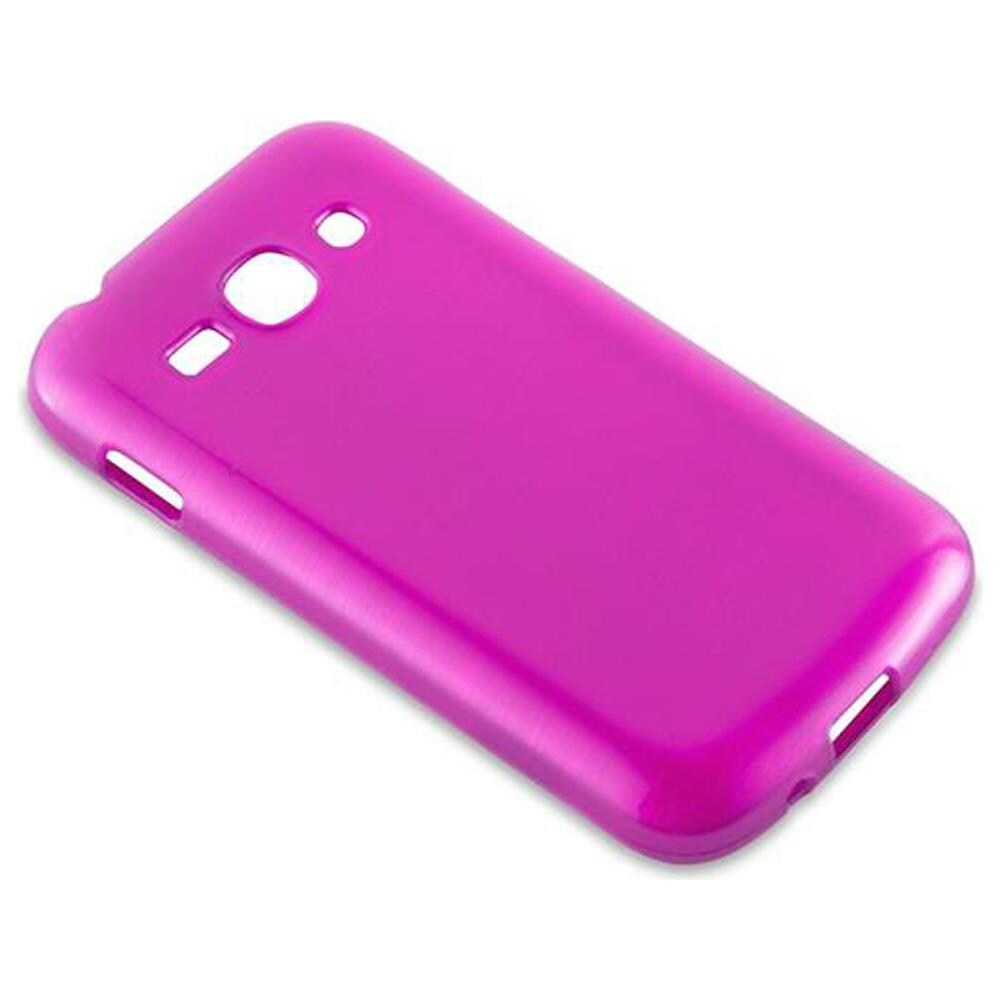 Custodia Compatibile Con Samsung Galaxy Ace 3 In Rosa - Coperchio Protettivo In Silicone Tpu Flessibile Con Design Spazzolato - Foto 2