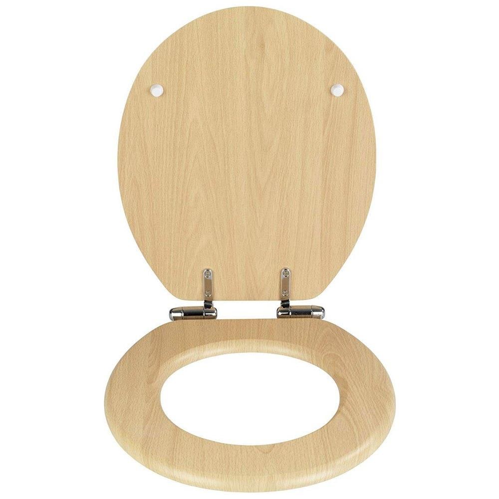 Sedile Wc Con Meccanismo A Caduta Libera, Accessorio Wc Con Mdf - - Foto 2