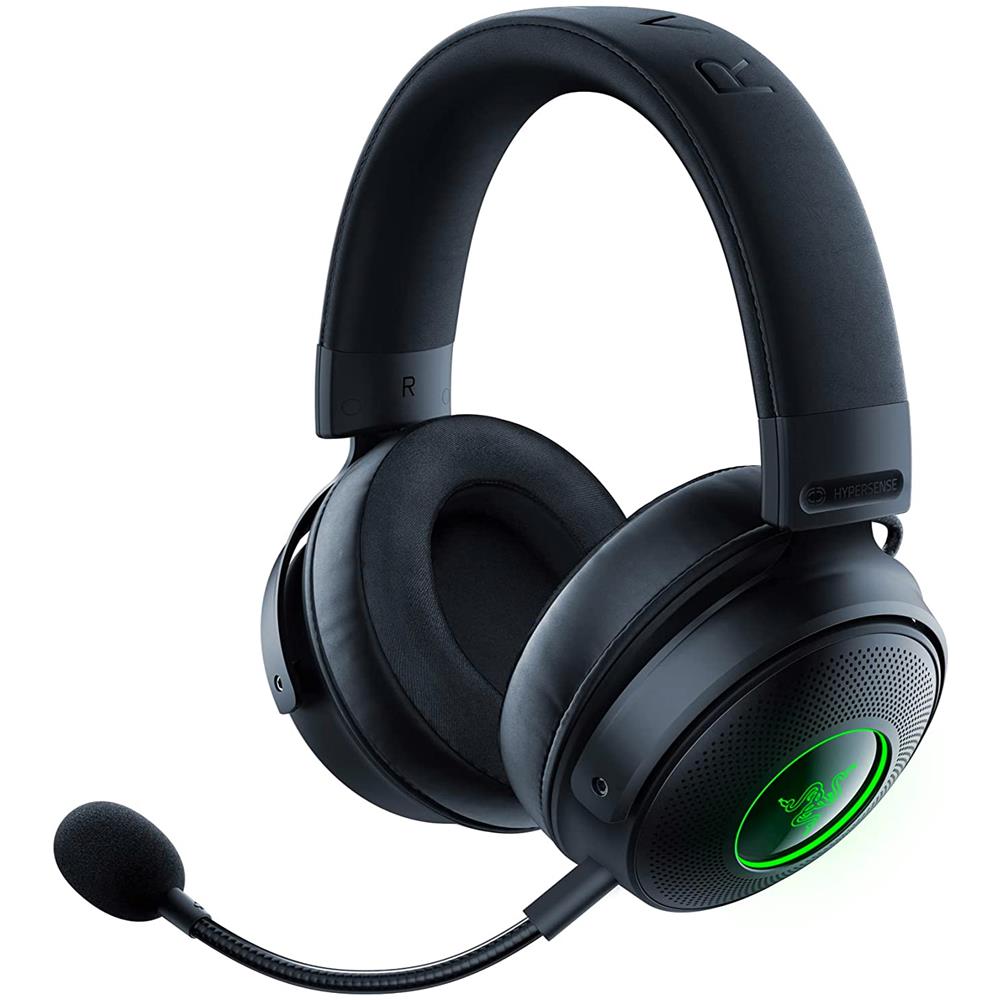 Kraken V3 Pro Auricolare Con cavo e senza cavo A Padiglione Giocare USB tipo A Nero - Foto 1