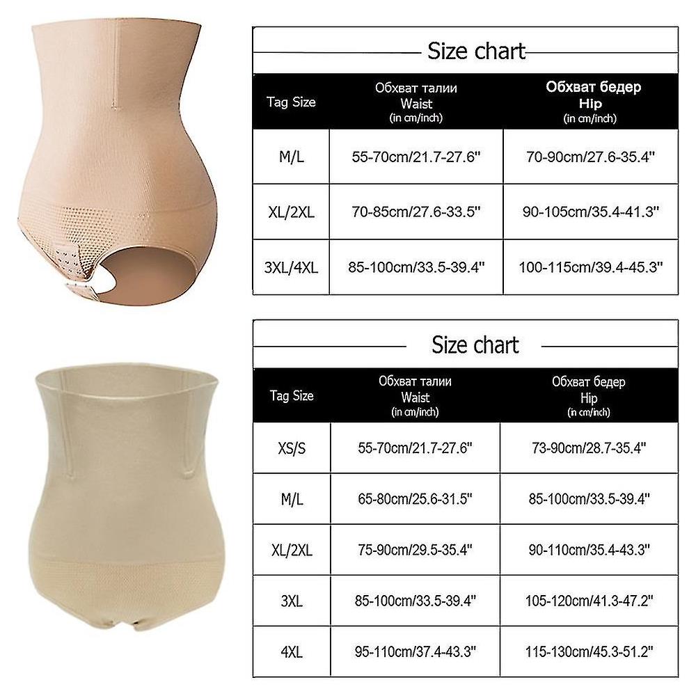 Shapewear Tummy-Control Mutandine A Vita Alta Per Le Donne Perizoma - Foto 8