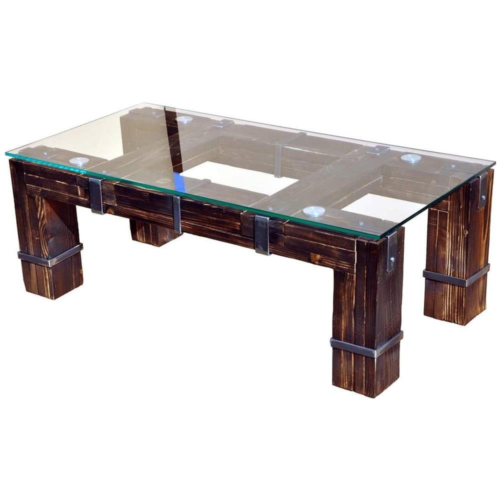 Tavolino Da Salotto Ld (120x60 Cm A= 40 Cm, Naturale) Drohobycz - Foto 1