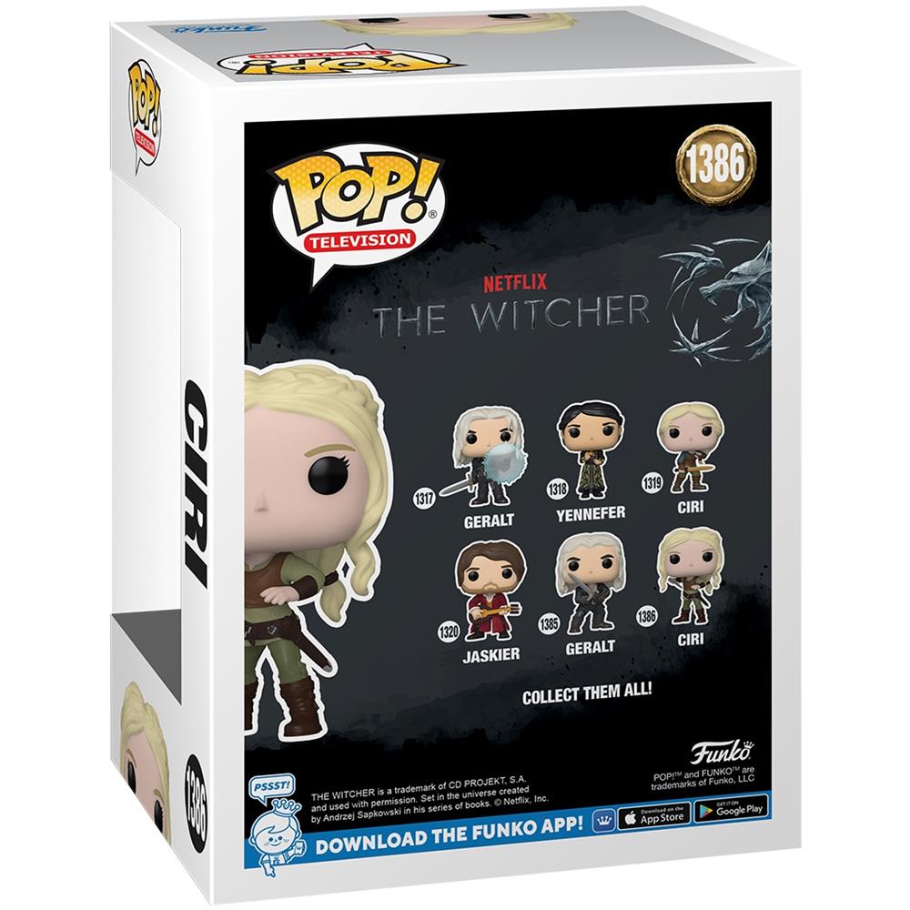The Witcher Pop! Tv Vinyl Figure Ciri 9 Cm - Foto 4