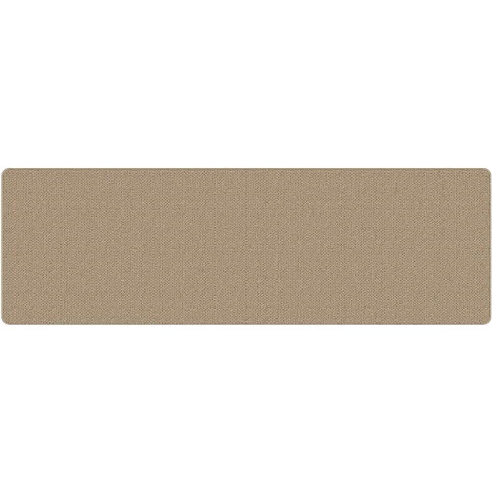 Tappeto Corsia Aspetto Sisal Sabbia 80x250 Cm - Foto 3