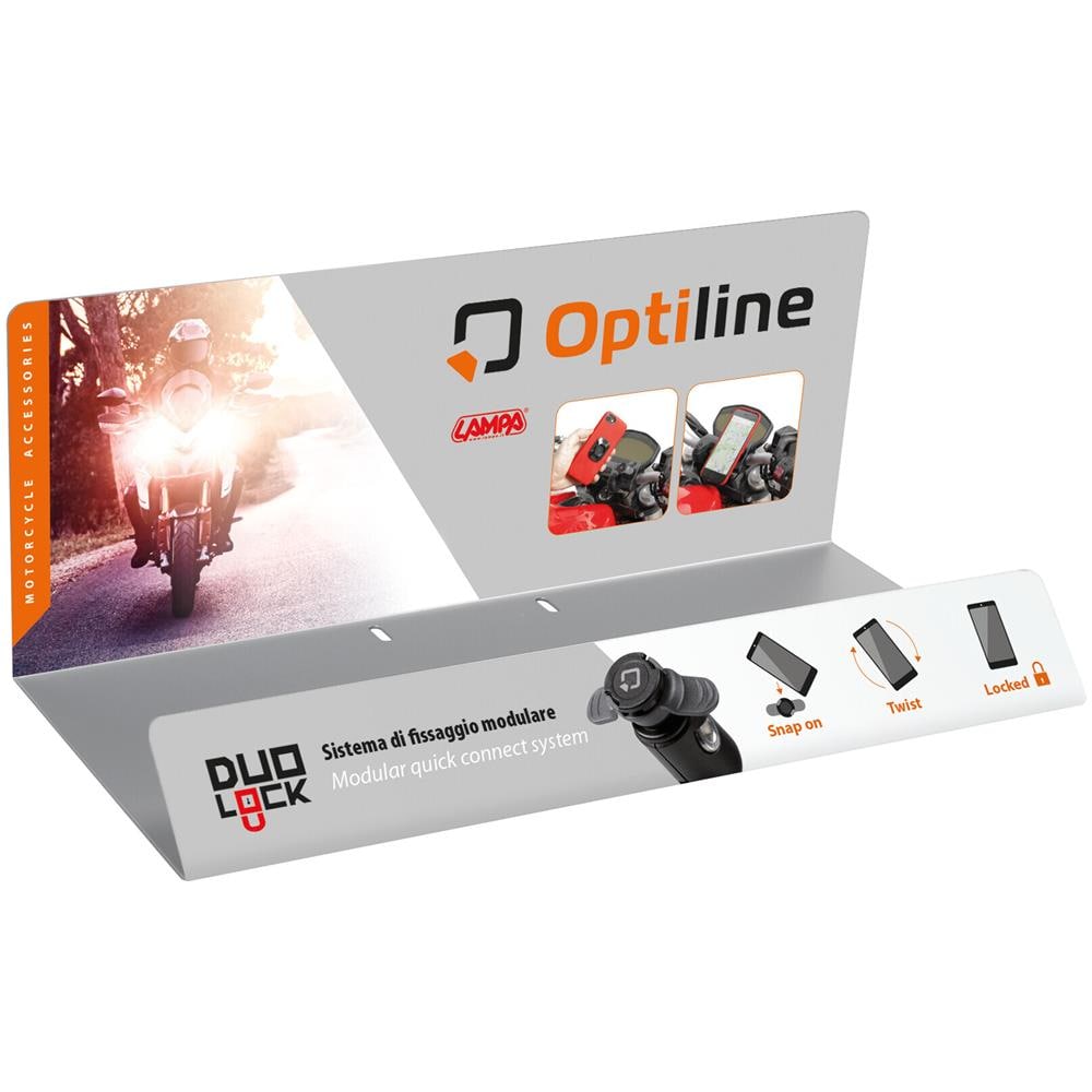 Base Espositore Optiline, Applicazione A Banco O Su Espositori Forati - Foto 2