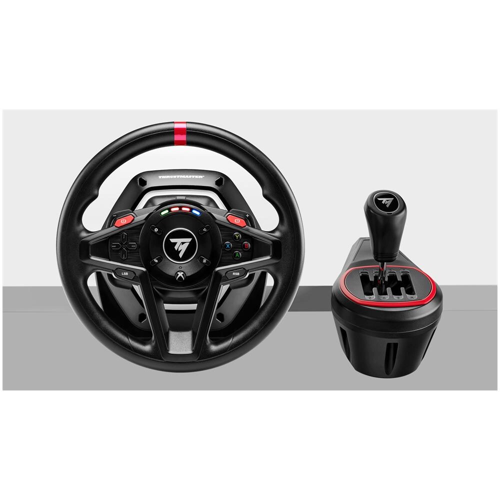 T128 Shifter Pack Nero USB Sterzo + Pedali Analogico PC, Xbox - Foto 4