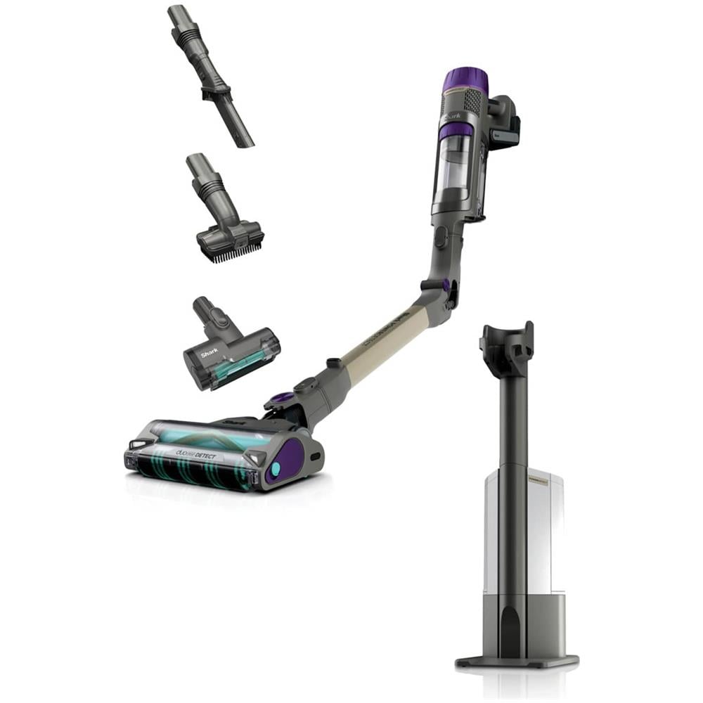 IP3251EUT Scopa Ricaricabile 2 in1 senza Sacco Potenza 380 W Colore Oro Grigio Viola - Foto 1